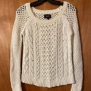 American Eagle Knit sweater - so pretty and feminine (mlb/rp)